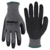 Gants Multifonctions Pour Homme Kobalt, Recouvert De Latex, Moyen, Gris