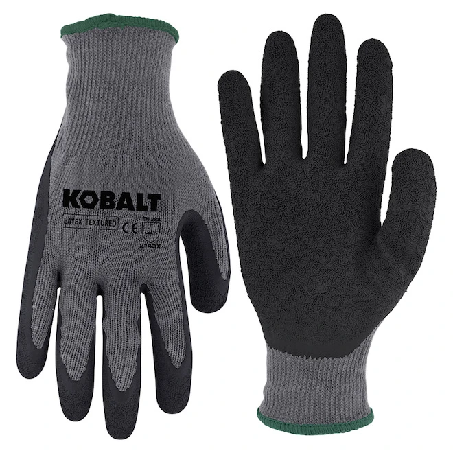 Gants Multifonctions Pour Homme Kobalt, Recouvert De Latex, Moyen, Gris 1 Gants Multifonctions Pour Homme Kobalt, Recouvert De Latex, Moyen, Gris