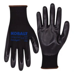 Gants Multifonctions Kobalt Pour Homme, Nitrine, Grand, Noir