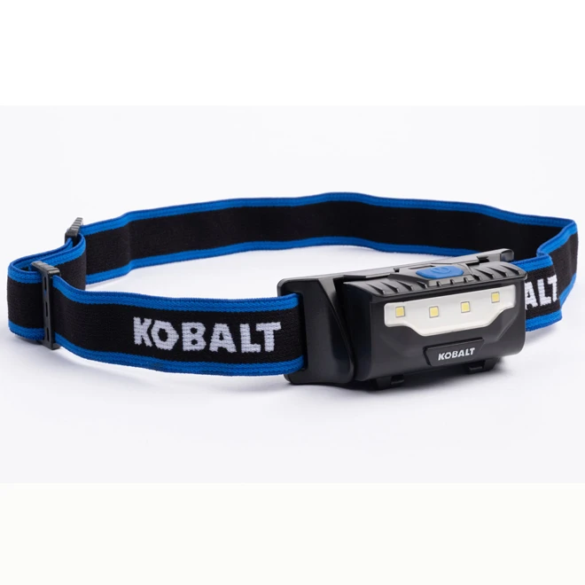 Lampe Frontale DEL, Kobalt, 200 Lumens (piles Incluses) 1 Lampe Frontale DEL, Kobalt, 200 Lumens (piles Incluses)
