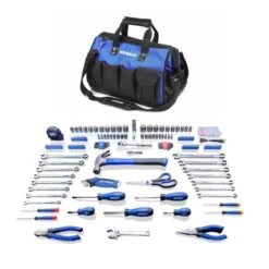 Jeu D'outils Kobalt, 276 Morceaux, Noir Et Bleu, Sac Fourre-tout