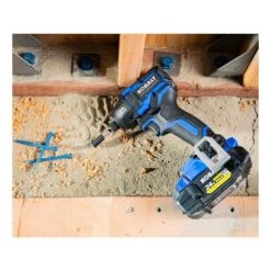 Visseuse à Percussion Kobalt XTR 24 V De 1/4 Po, Vitesse Variable, Batterie, Chargeur Et Accessoires Inclus -Kobalt 32165049d L