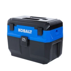 Aspirateur Humide/sec Portatif Kobalt 24 V Sans Fil, Filtre HEPA, Outil Seul Sans Batterie