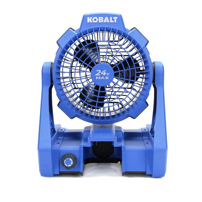 Ventilateur De Chantier Kobalt 24 V Max Sans Fil, 600 PCM, Bleu, Outil Seul Sans Batterie 2 Ventilateur De Chantier Kobalt 24 V Max Sans Fil, 600 PCM, Bleu, Outil Seul Sans Batterie – Image 2