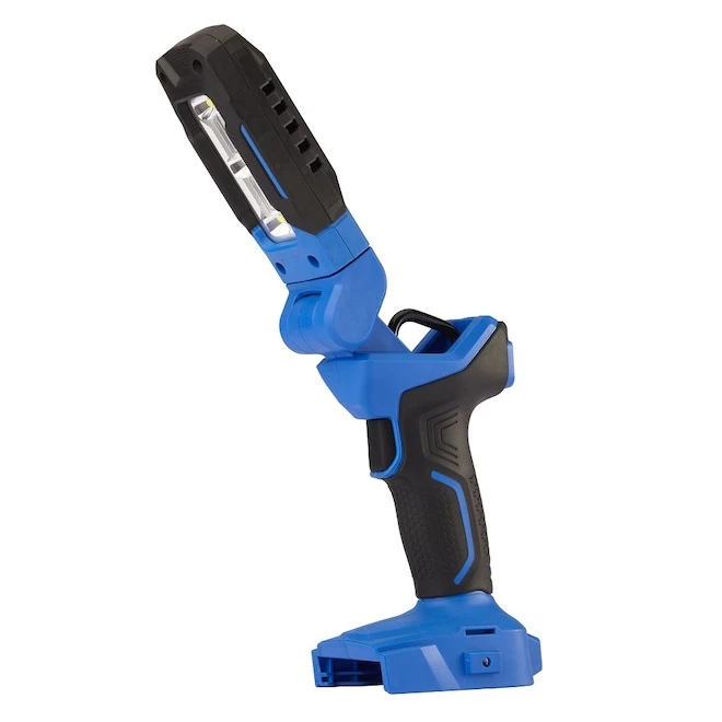 Lumière De Travail Kobalt 24 V Max, 700 Lumens, Sans Fil, Bleue Et Noire Sans Batterie 1 Lumière De Travail Kobalt 24 V Max, 700 Lumens, Sans Fil, Bleue Et Noire Sans Batterie