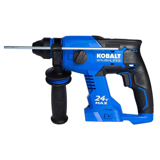 Marteau Rotatif Kobalt 24 V Max, 7/8 Po, SDS Plus, Sans Fil, Bleu Et Noir, Outil Seul Sans Batterie 1 Marteau Rotatif Kobalt 24 V Max, 7/8 Po, SDS Plus, Sans Fil, Bleu Et Noir, Outil Seul Sans Batterie