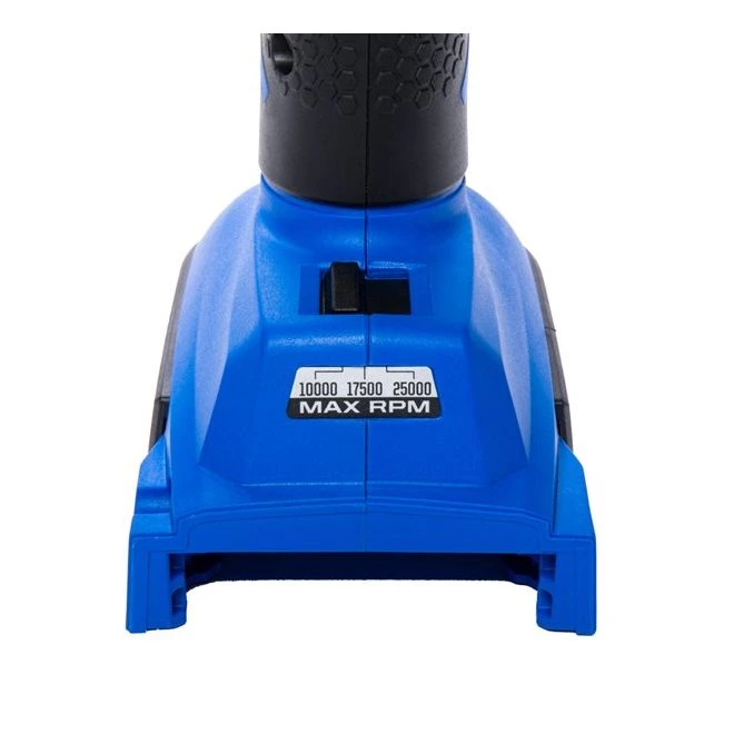 Meuleuse à Matrice Kobalt 24 V Max Sans Fil à Moteur Sans Balai, Bleue Et Noire, Outil Seul Sans Batterie 2 Meuleuse à Matrice Kobalt 24 V Max Sans Fil à Moteur Sans Balai, Bleue Et Noire, Outil Seul Sans Batterie – Image 2