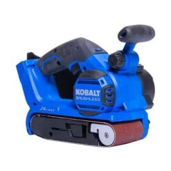 Ponceuse à Bande Sans Fil Kobalt 24 V, Moteur Sans Balai, Bleue Et Noire, Outil Seul Sans Batterie 7 Ponceuse à Bande Sans Fil Kobalt 24 V, Moteur Sans Balai, Bleue Et Noire, Outil Seul Sans Batterie -Kobalt 45595019c L