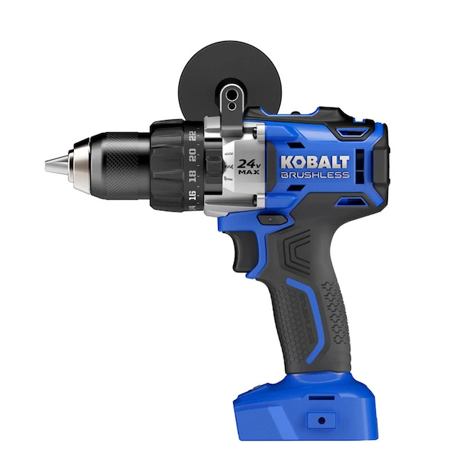Perceuse à Impact Kobalt 24 V Max Sans Fil, Vitesse Variable, Moteur Sans Balai, Outil Seul Sans Batterie 1 Perceuse à Impact Kobalt 24 V Max Sans Fil, Vitesse Variable, Moteur Sans Balai, Outil Seul Sans Batterie