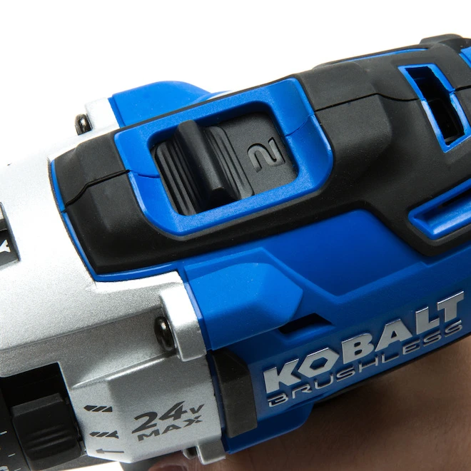 Perceuse à Impact Kobalt 24 V Max Sans Fil, Vitesse Variable, Moteur Sans Balai, Outil Seul Sans Batterie 2 Perceuse à Impact Kobalt 24 V Max Sans Fil, Vitesse Variable, Moteur Sans Balai, Outil Seul Sans Batterie – Image 2
