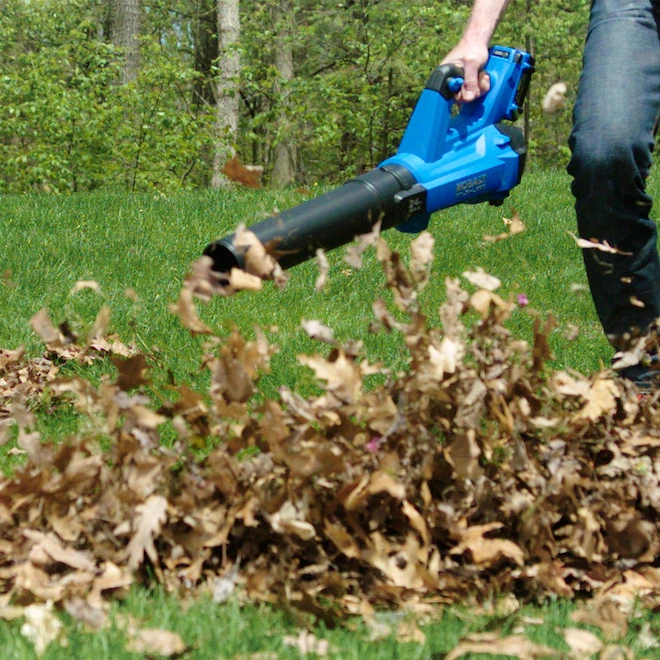 Souffleur à Feuilles Sans-fil Kobalt, 24 V Lithium Ion 500 CFM Sans Balais 3 Souffleur à Feuilles Sans-fil Kobalt, 24 V Lithium Ion 500 CFM Sans Balais – Image 3