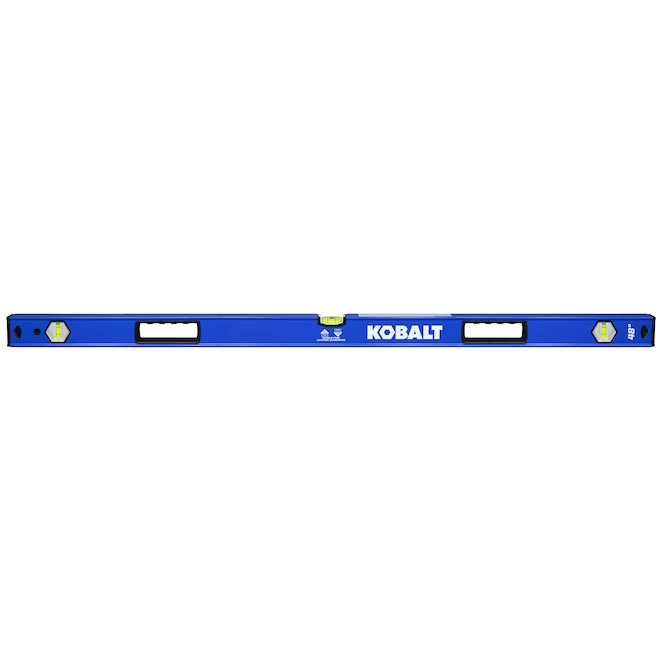 Niveau à Cadre En Aluminium Robuste De 48 Po Kobalt, Bleu 1 Niveau à Cadre En Aluminium Robuste De 48 Po Kobalt, Bleu