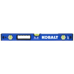 Niveau à Cadre En Aluminium Robuste De 24 Po Kobalt, Bleu