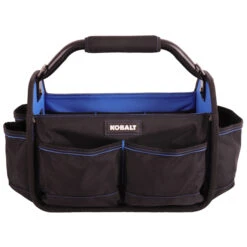 Sac à Outils Kobalt De 15 Po En Polyester Bleu/noir